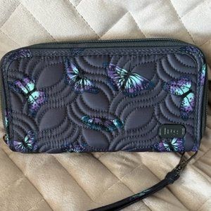 LUG Accordian RFID Wallet/Wristlet - Splits XL